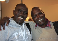 Richard Kiprotich & Enock Shaviya, Fairtrade Africa.