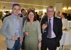 Kees Bakker van Mondo Verder, Monique van Weerdenburg, FloraHolland, en Philp Evans, Planteria