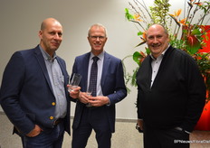 Lau Hoorn van Van Dijk Flora, Kees Waqué van Desch Plantpak en Oliver Mathys van I Green You