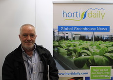 Ralph Lamberink (Global Horticultural) komt vanuit Canada de IPM bezoeken.