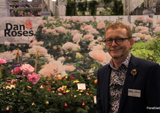 Lars Olsen With Dan Roses