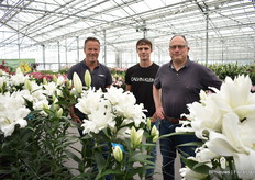 Andre, Floris en Arie naast Montreal, een van hun eerste dubbele OT. Volgens hen een veelbelovende variëteit.