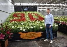 Paul Onings van Onings Holland Flowerbulbs. Dit jaar bestaat het bedrijf 90 jaar.