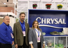 Chris McCain, Scott Blumenthal en Juliana Gutierrez, Chrysal Americas