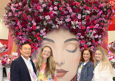 Alvaro Varela, Beth O'Reailly, Ana Moran en Krista Brewer, Dutchess Bouquets