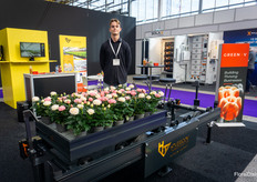 Jesse Bot, HT Verboom / GreenV, beoordeelt het interne transportsysteem