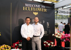 Giovanni Almeida en Gabor Patrik Suga van Ecuflower