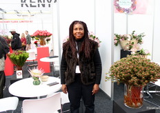 Angelica Katuruza van de Ambassade van Zimbabwe in Brussel