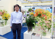 Hokuto Sasaki van de Japan Flowers and Plants Export Association