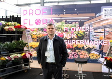 Bohdan Tustanivskyi van ProfiFlora, een Poolse leverancier van bloemen aan supermarkten