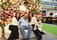 Ana Maria Bustamante, Joey Azout en Maria Paula Cordoba van Alexandra Farms S.A.S.