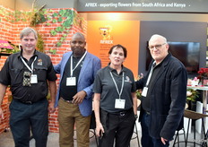 Stuart Burroughs, Martin Kabaka, Dorit Kowarski en John Kowarski van Cargolite