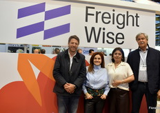 Pablo Torres Mejia, Monica Pieschacon Villegas, Sandra Ardila Real en Christian Luchau Botero van Freightwise S.A.S.