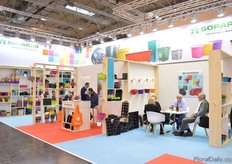 The booth of Soparco.