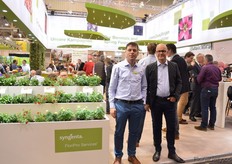 Lode Geraert and Kurt de Ruyver of Syngenta.