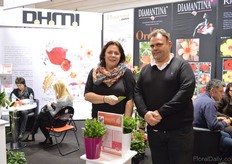 Bernadette Raulf and Jean Philippe Lannes of DHMI.