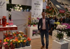 Marco Hartensveld from Stolk Flora. Your Natural Orchids stands for cleaner, nearing fully biologically produced orchids