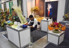 These poor florists had to work very hard all day long.