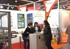 Mayer took part in the German Pavillion