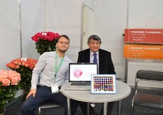 Francisco Campverde and Franklin Velez of Passion Flowers. About 30 years ago, they entered the Russian market. Due to the crisis, they had to move their volumes a bit to Europe, but now have high hopes for the Russian market again.