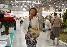 Lyana Odinokaja of Dillewijn Zwapak was also visiting the show.
