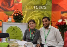 Diana Erazo of Ecoroses. Even though the crisis, this Ecuadorian farm is still supplying Russia with the same volumes, but the prices are lower.