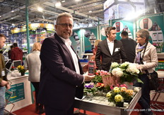 Harald Braungardt of Step Systems presenting the Combi 500.