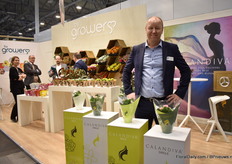 Nicolai Abilgaard of byGrowers behind Calandiva.