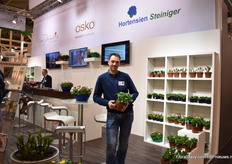Bernd Steiniger of Steiniger Hortensien.