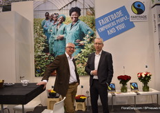 Ronald van de Breevaart of GTC-plus and Fairtrade Global Trade Manager and Matthijs Meksen of VGB.