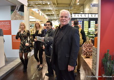 Andrew Lee of Gloeckner was also visiting the show.