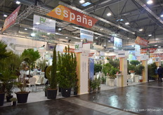 20 country pavilions this year. Here one of Spain.