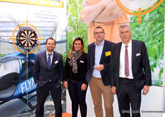 Axel Berendse, Claudia Speksnijder, Jaap v.d. Sar en Jeroen de Koning van Flynth