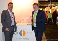 Martin van Wirdum van Alfa Accountants&Adviseurs, samen met Reinier v.d. Ent van ABN