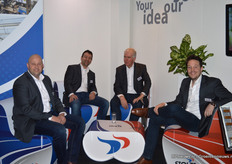 Martin Slootweg, Carel van Ruijven, Tom Tetteroo en Niels v.d. Ende, T. Stolze Installatietechniek