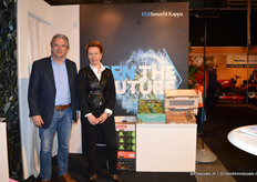 Michel Klaverdijk en Lyenne Nabuurs en Smurfit Kappa