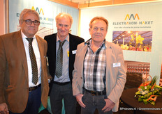 Gerben de Jong, Theo Verhulst en Bert Noordam van Elektravon- Haket