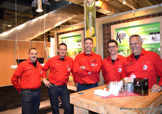 Vijf keer rood - dat moet het team van Klep wel zijn!