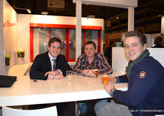 Mitchell van der Meer van MeerDeur en Arend Visser en Jeremey v.d. Meer van Horconex