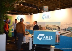 Bart Hofstede en Wim Vreugdenhil van Marel Loonwerk. Bart ingesprek met Thijs Quartel van Klaas Quartel bv