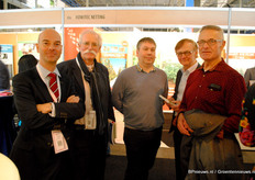 Marco Zwijnenburg, Nico Groen, Harold Blaak, Jo Kloet en Jan Moerdijk