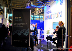 De telefoon van Priva, om aandacht te vragen voor de Priva Alarms