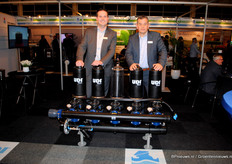 Rob Zwaard en Pieter van der Beek met de Galileo L van Uvar