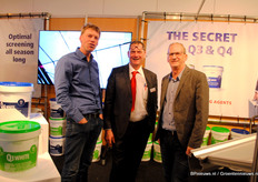 Chris Quartel met Kees van Gils (Royal Brinkman) En Dick van Straalen