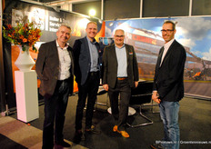 Rein Tichelaar, van Zantingh, Jaap Heijboer, Rob van Leeuwen en Bertus Baas van BTS FH Crone