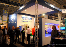 De nieuwe stand met de nieuwe uitstraling van Revaho