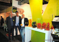 Frank van der Spek, Edwin Bornkamp en Frank Duijndam van Enza Zaden