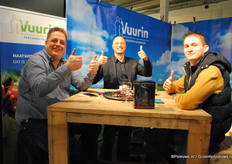 Haa, daar is Volker van Vuurde van Vuurin al!