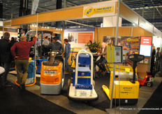 De vorkheftrucks van Van Vliet