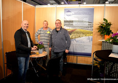 De 'beurscommissie' van NVOK: Frans v/d Valk, Ed Intven en Peet van Ruyven.